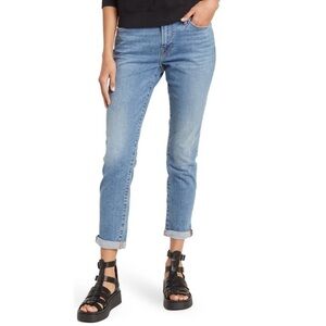 Frame Blue Le Garcon cuffed crop jeans 29 NWOT